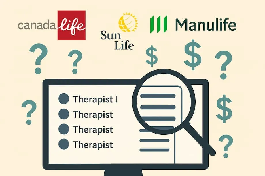 How to Find a Therapist Covered by Insurance in Canada (2026)